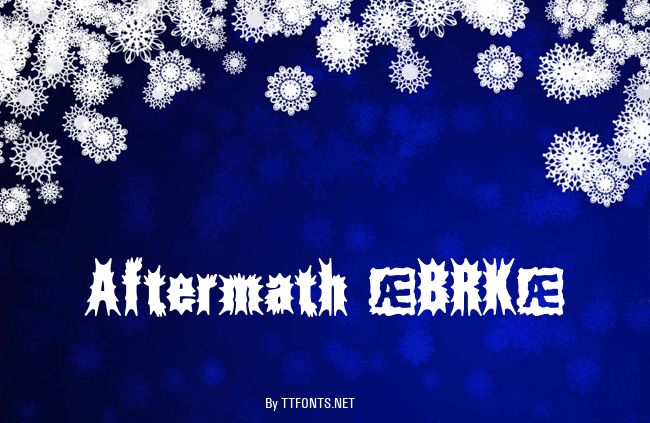 Aftermath (BRK) example